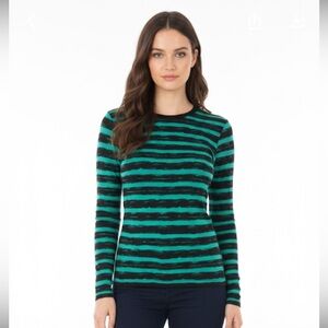 Michael Michael Kors size xsmall green & black top